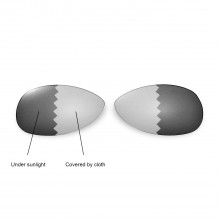 Walleva Transition/Photochromic Polarized Replacement Lenses For Ray-Ban RB8301 59mm Sunglasses